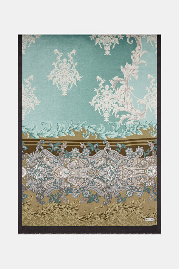 MINT VOILE SILK SHAWL