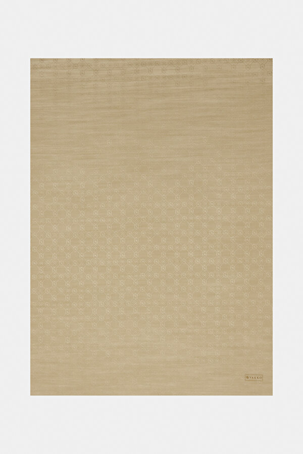 SAND COTTON/SILK SHAWL
