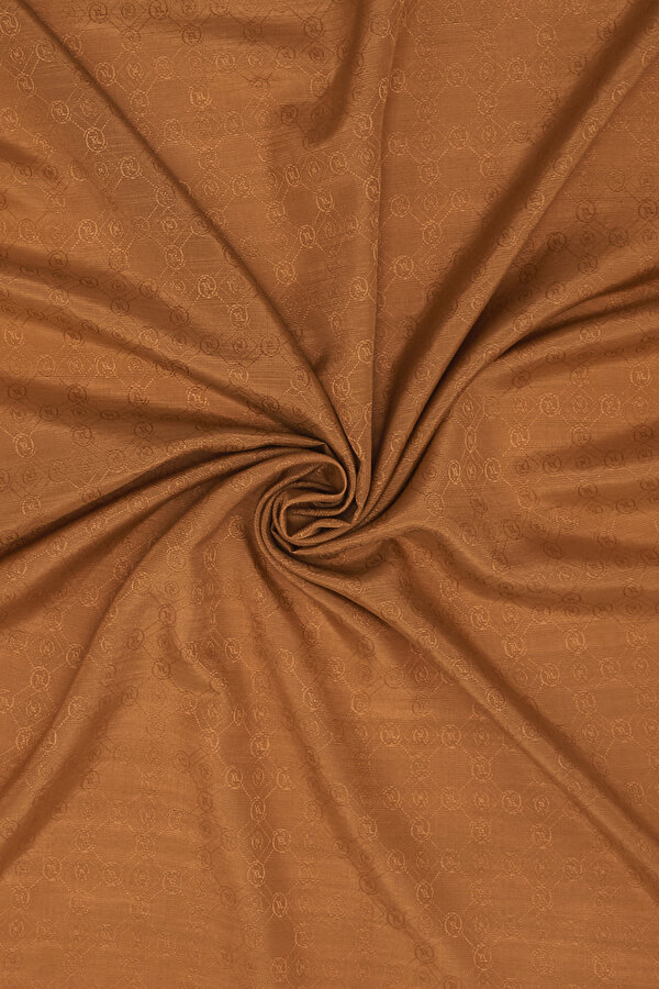 CINNAMON COTTON/SILK SHAWL 2