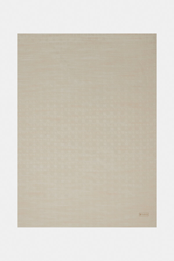 ECRU COTTON/SILK SHAWL