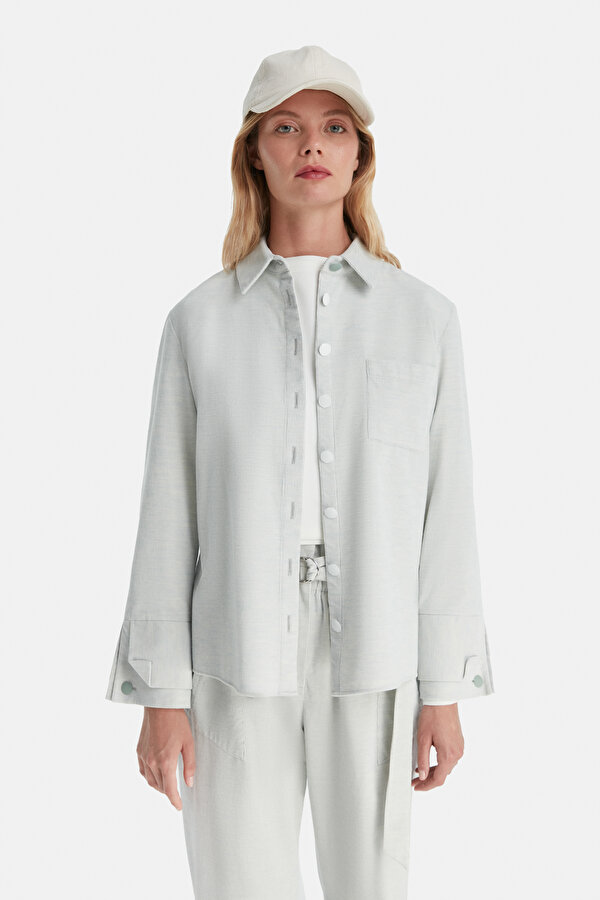 LIGHT BLUE LONG SLEEVE SHIRT