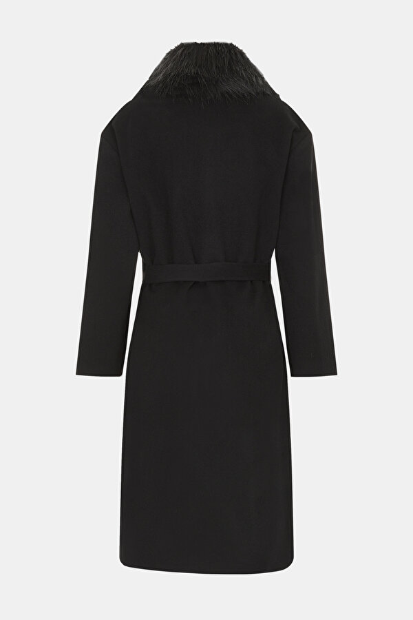 BLACK WOOL/CASHMERE OVERCOAT 2
