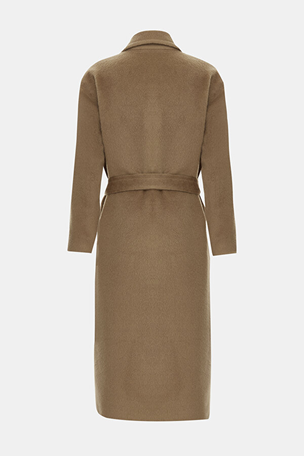 CAMEL ALPACA WOOL OVERCOAT 2