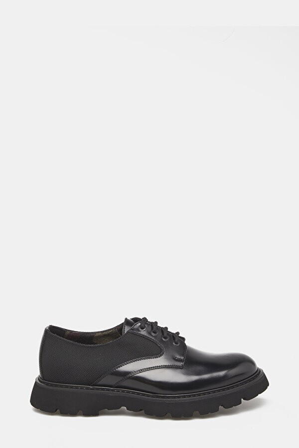 BLACK LEATHER SHOE
