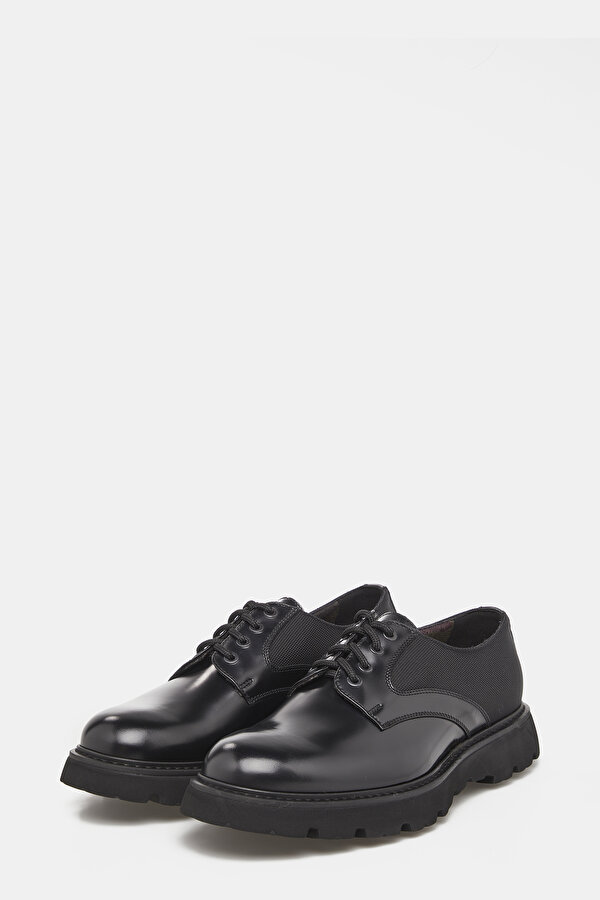 BLACK LEATHER SHOE 2