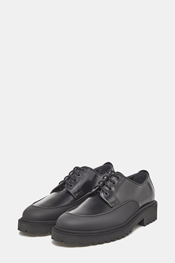 BLACK LEATHER SHOE 2