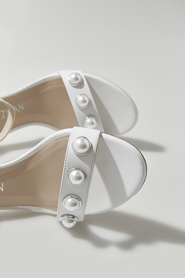 WHITE LEATHER SHOE 6