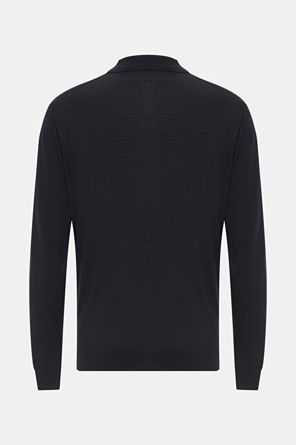 LACİVERT POLO YAKA TRİKO 2