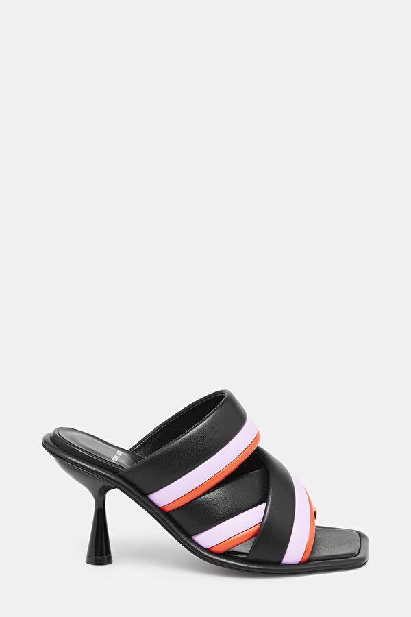 LILAC LEATHER SLIPPER
