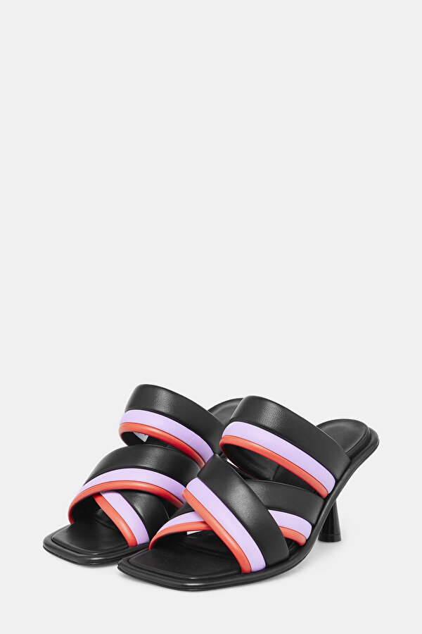 LILAC LEATHER SLIPPER 2