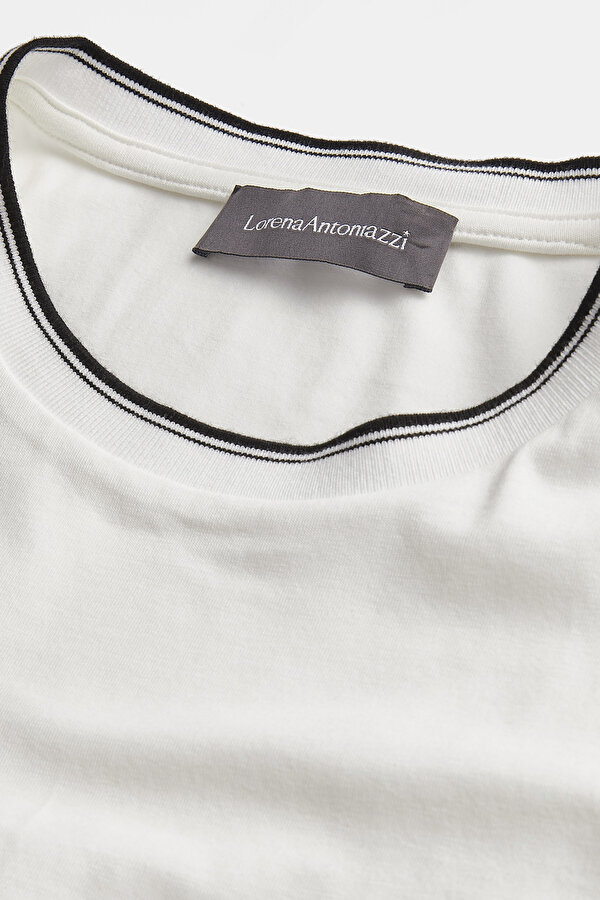 BLACK BASIC / ROUND NECKLINE SHORT SLEEVE TSHIRT 6