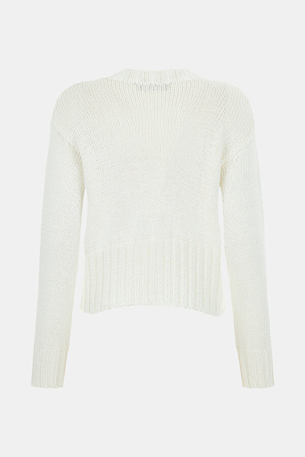 ECRU BASIC / ROUND NECKLINE JERSEY 6