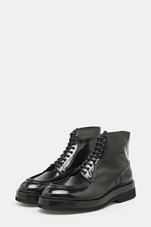 BLACK LEATHER BOOT 2