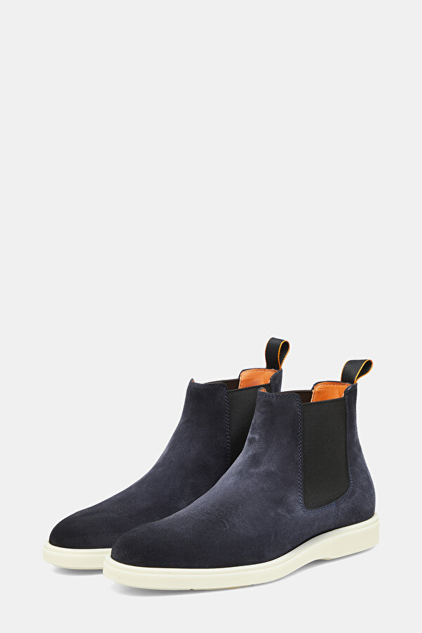 NAVY BLUE SUEDE BOOT 2
