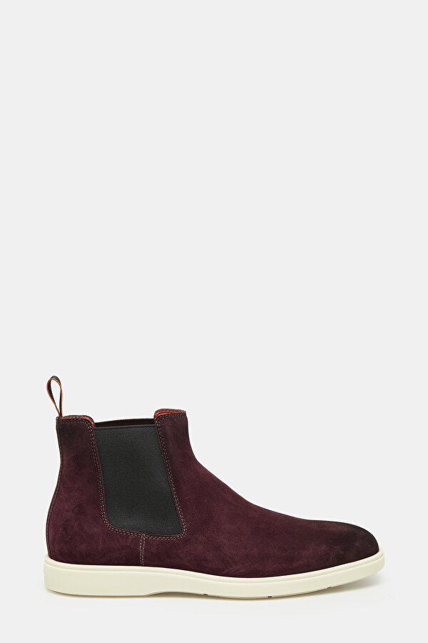 MAROON SUEDE BOOT