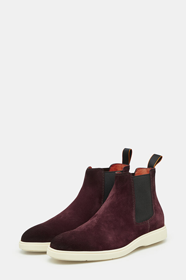 MAROON SUEDE BOOT 2
