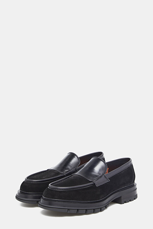 BLACK LEATHER SHOES 2
