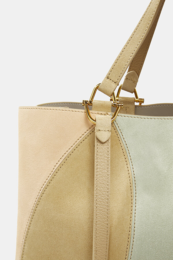 MINT DESIGN FILLED LEATHER BAG 6