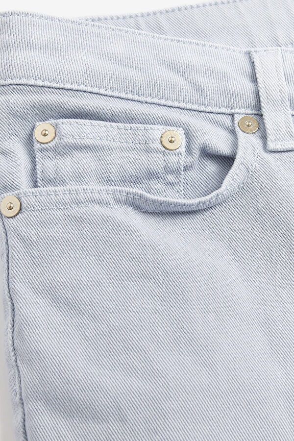 BLUE STRAIGHT CUT TROUSERS 7