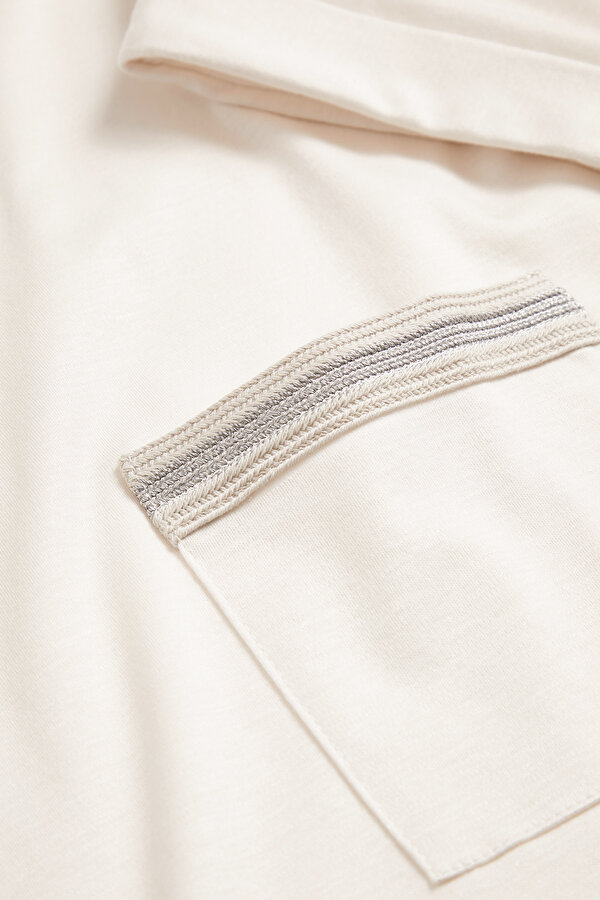 GREY BASIC / ROUND NECKLINE SHORT SLEEVE TSHIRT 7