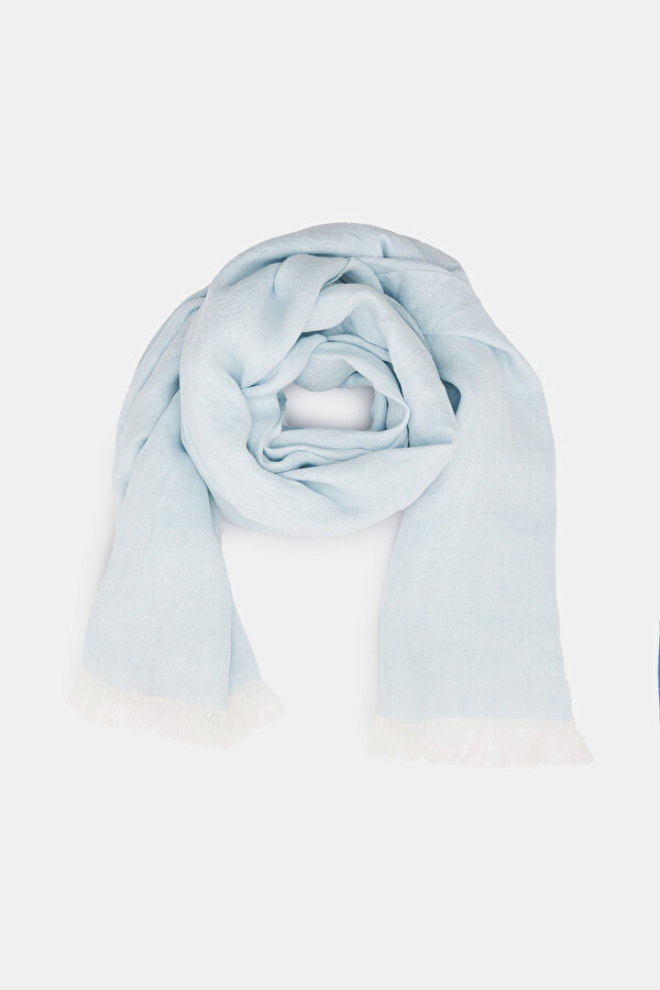 LIGHT BLUE SHAWL 2