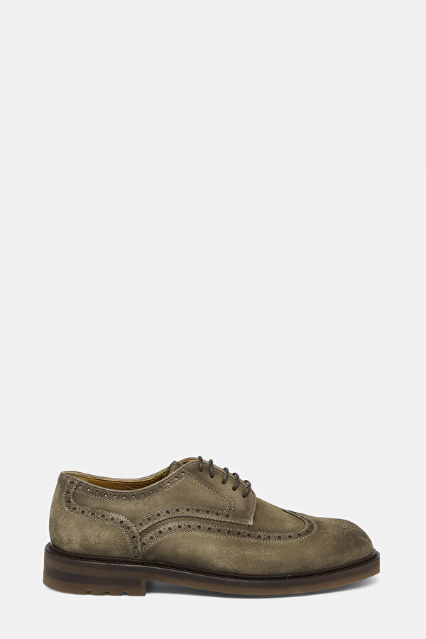 SAND LEATHER SHOE
