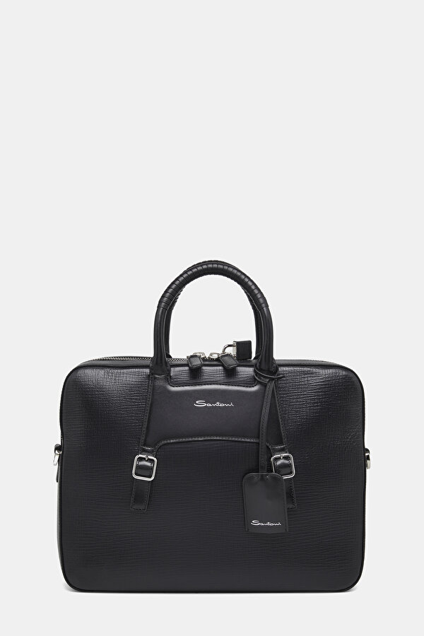 BLACK LEATHER BAG
