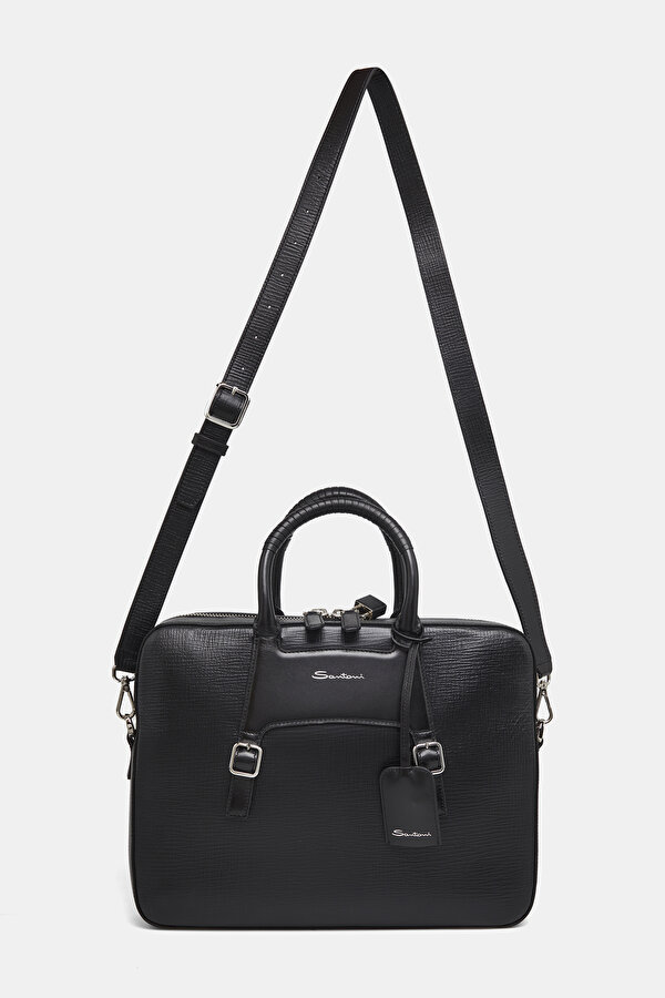 BLACK LEATHER BAG 2