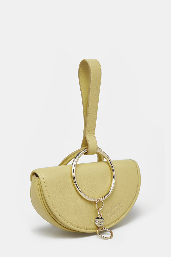 YELLOW LEATHER BAG 2