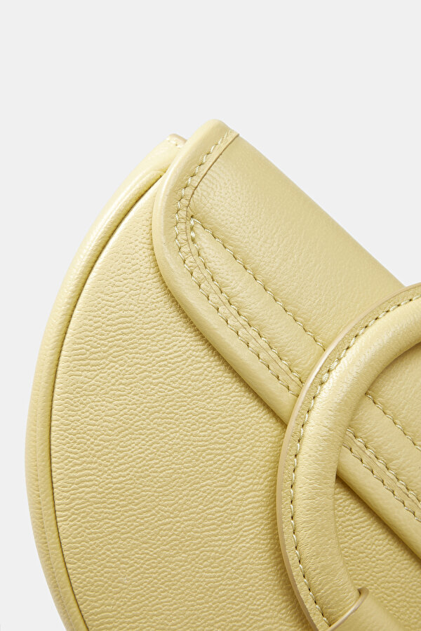 YELLOW LEATHER BAG 6