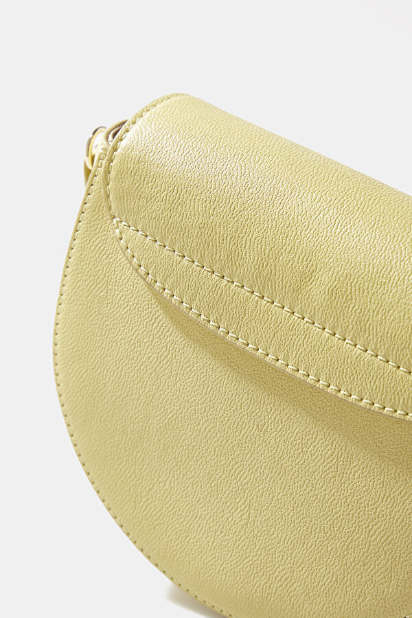 YELLOW LEATHER BAG 6
