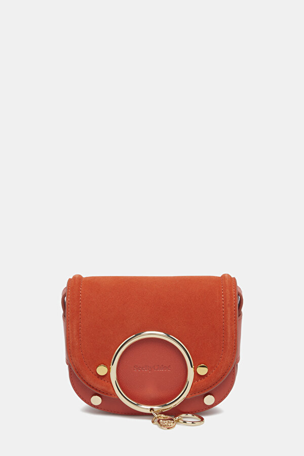 VERMILION SUEDE BAG