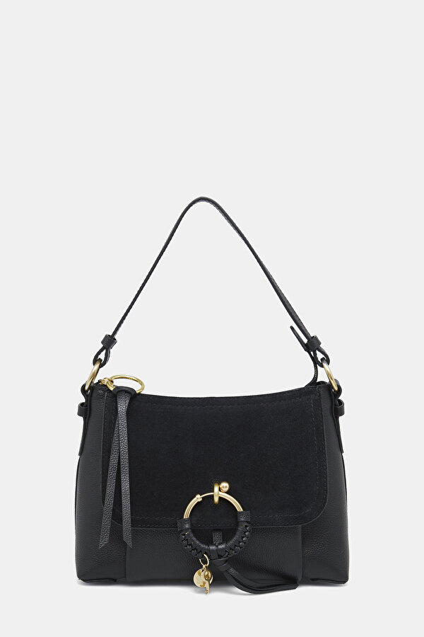 BLACK SUEDE BAG