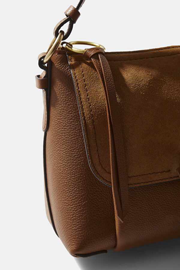 TAN SUEDE BAG 7