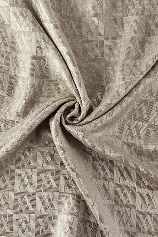 MINK JACQUARD WOOL/SILK SHAWL 2