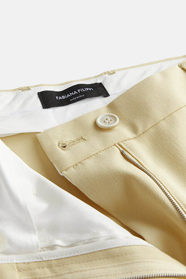 YELLOW WIDE LEG TROUSERS 6
