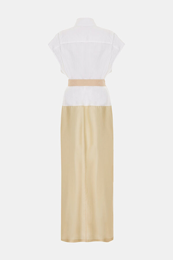 WHITE SHORT SLEEVE DRESS 7