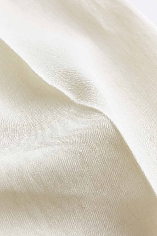 WHITE WIDE LEG TROUSERS 7