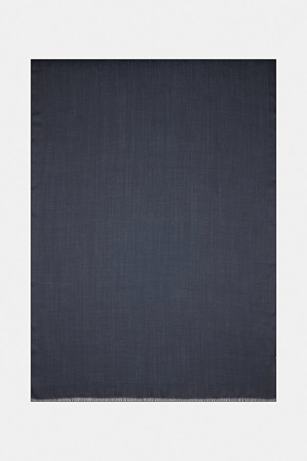 SMOKED JACQUARD MODAL/SILK SHAWL