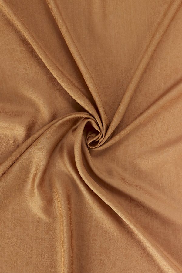CINNAMON JACQUARD MODAL/SILK SHAWL 2