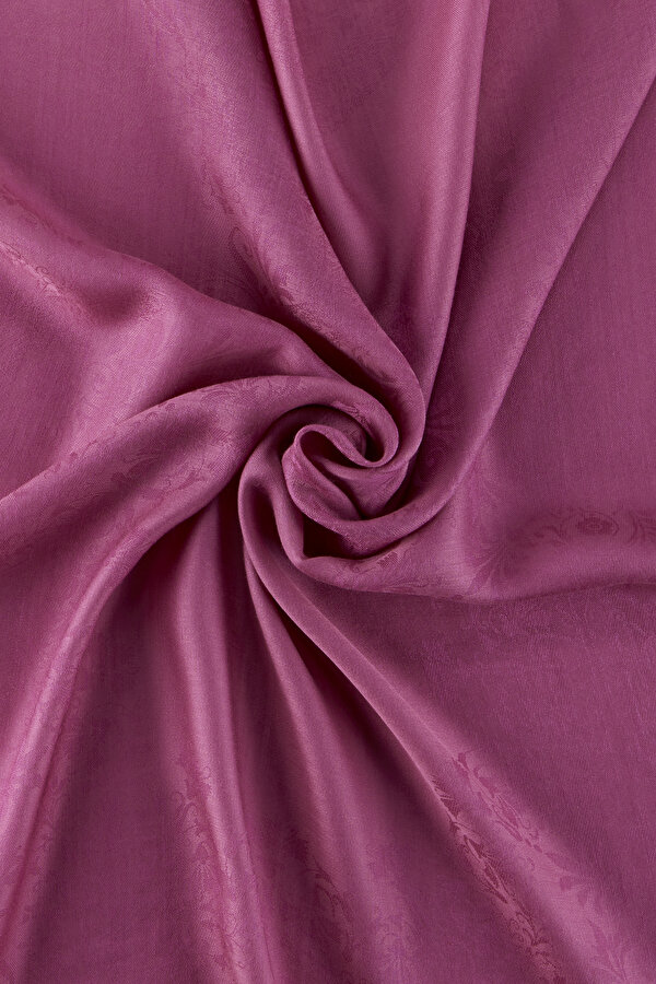 FUCHSIA JACQUARD MODAL/SILK SHAWL 2