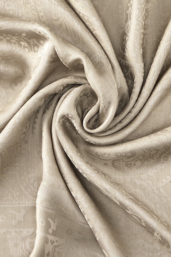 MINK JACQUARD MODAL/SILK SHAWL 2