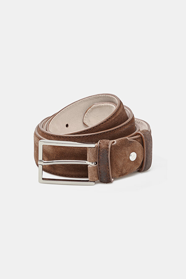 BROWN LEATHER BELT