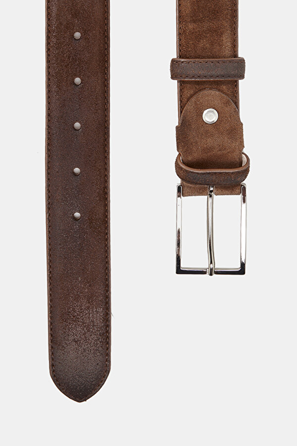 BROWN LEATHER BELT 2