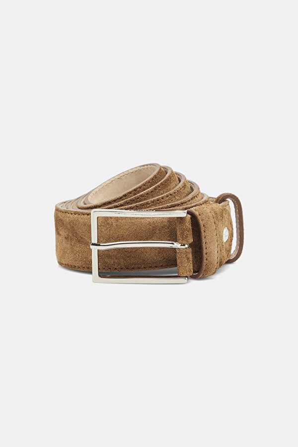 LIGHT BROWN LEATHER BELT