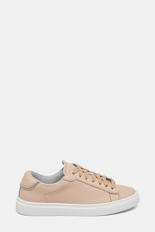 POWDER LEATHER SNEAKER