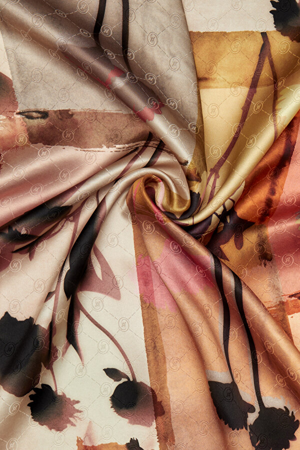 MINK JAQUARD SHAWL 2