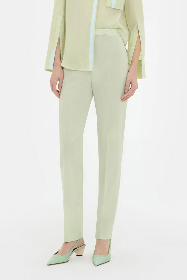 WATER GREEN SKINNY LEG TROUSERS 2