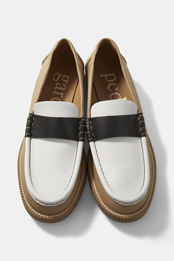 BLACK LEATHER SHOE 6