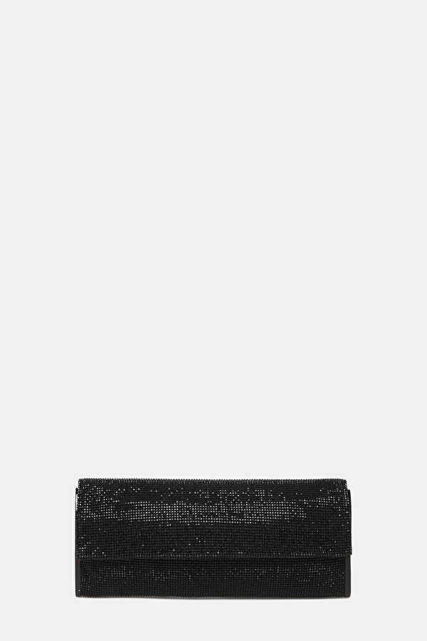 BLACK JEWELLED BAG